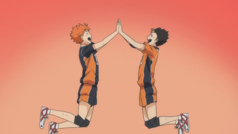 Волейбол Хината и Нишиноя