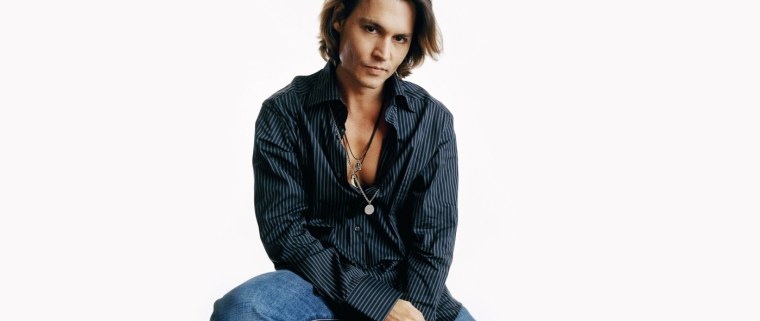 Хавьер Бардем и Джонни Депп