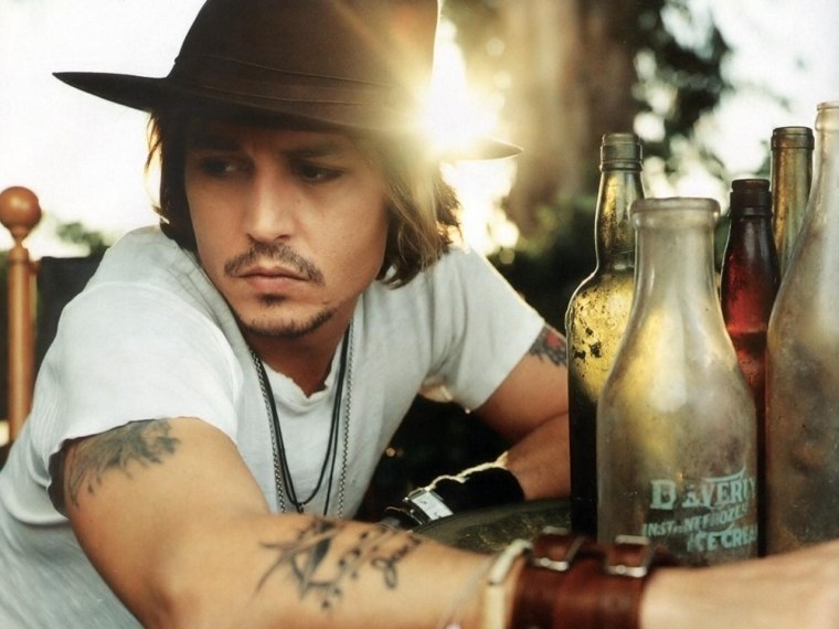 Джонни Депп в короне