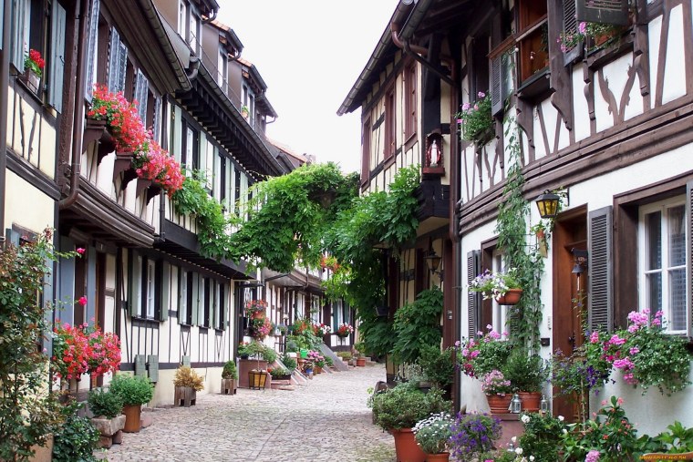 Улицы Гластонбери Англия