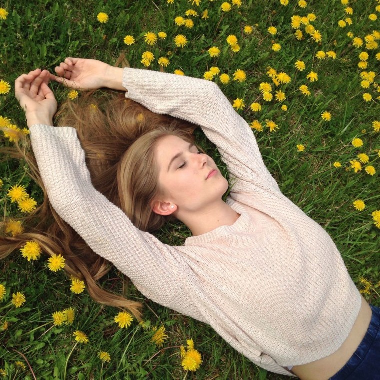 Девушка в очках