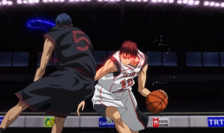 Аомине против Кагами в потоке