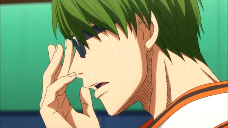 Баскетбол Куроко бросок Мидоримы