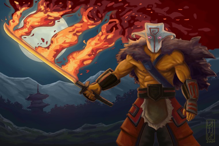 Дота 2 Темплар ассасин аниме