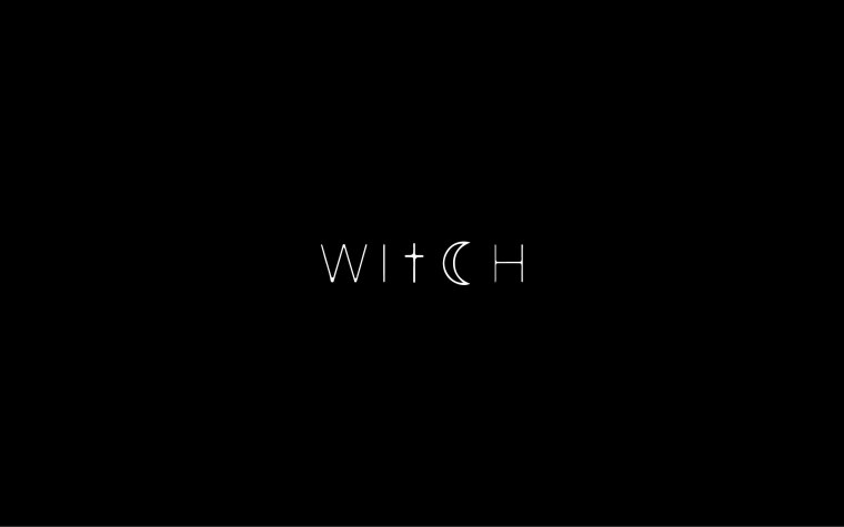 Эстетика надписи на черном фоне