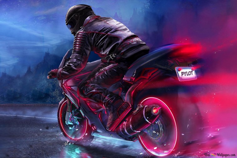 Мотоцикл арт