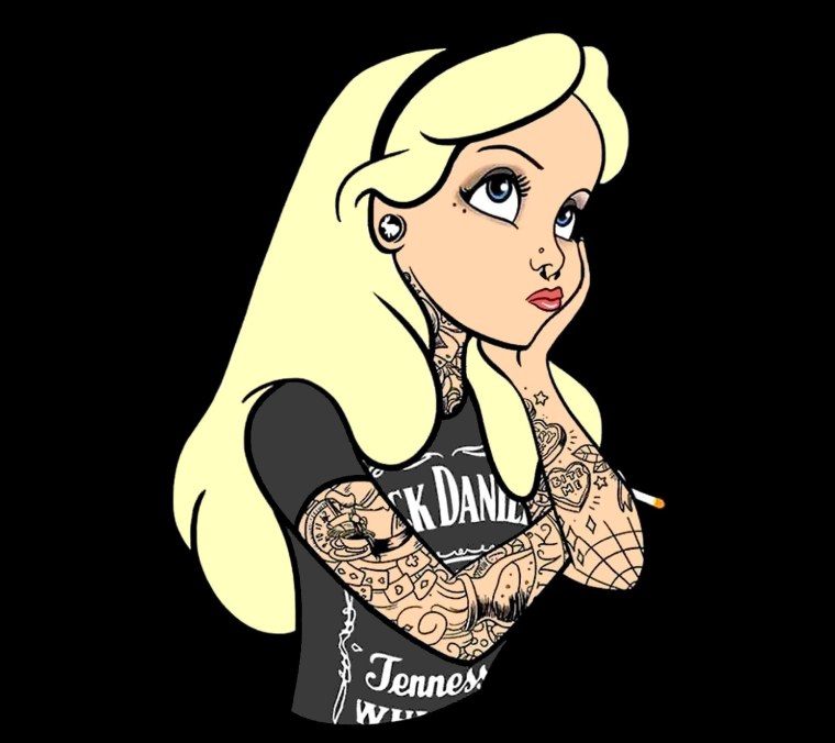 Розовые губы на зеленом фоне