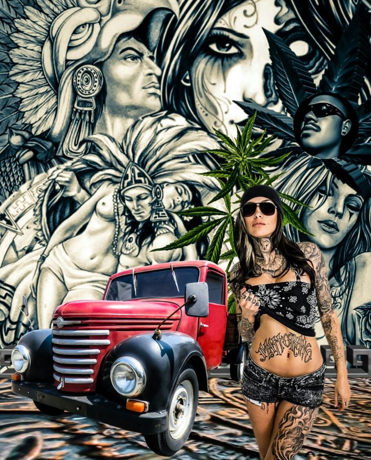 Гангста стиль для девушек