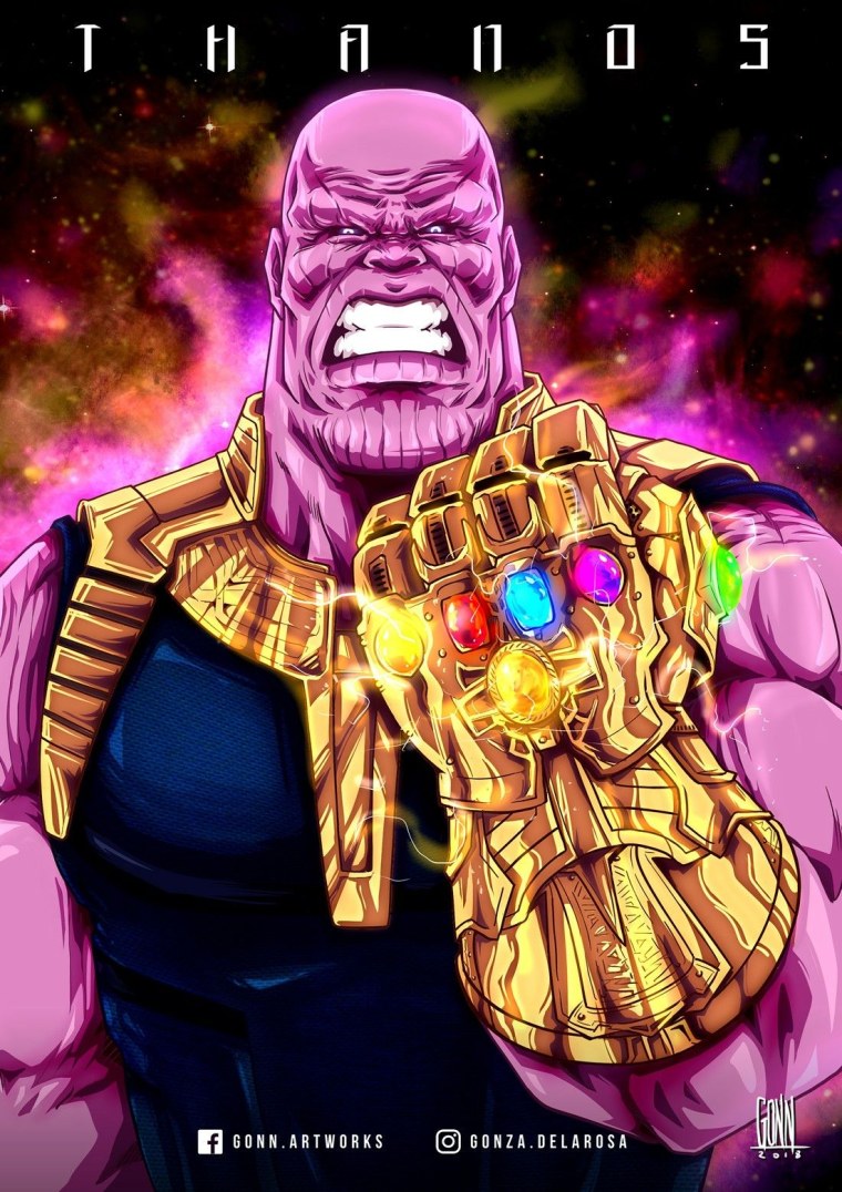 Марвел перчатка ТАНОСА Танос