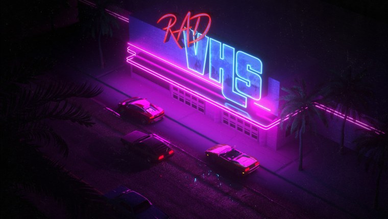 Rad VHS неон