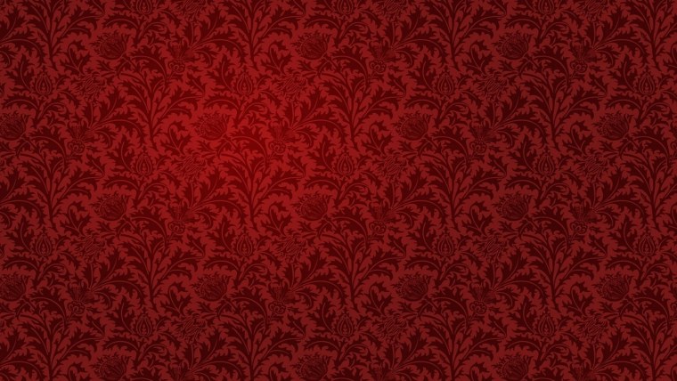 Красный фон с узорами