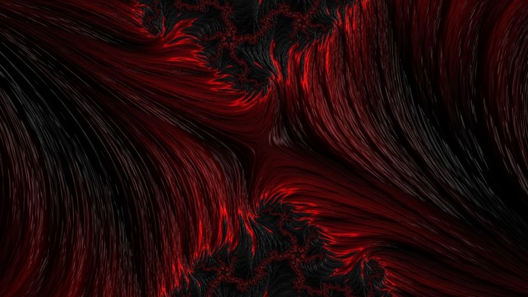 Красно черная абстракция