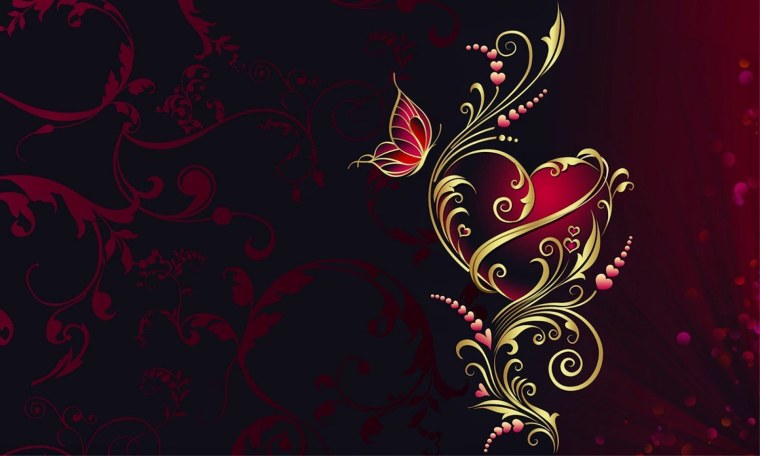 Черно красные тона