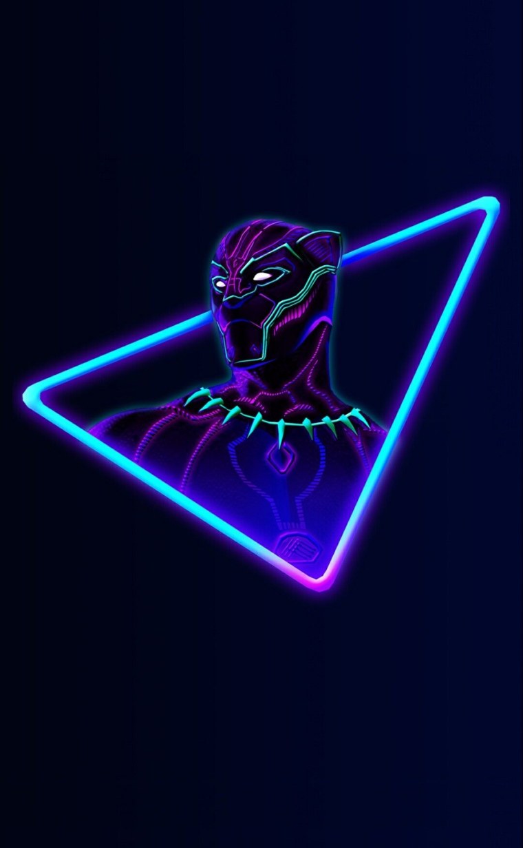 Неоновый рабочий стол