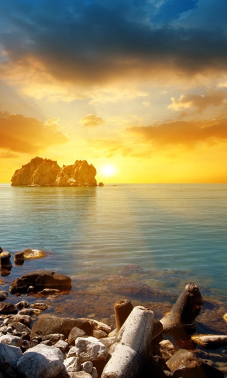 Остров пляж