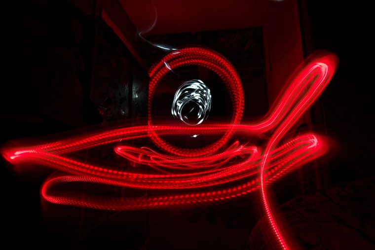 Красный неон на рабочий стол