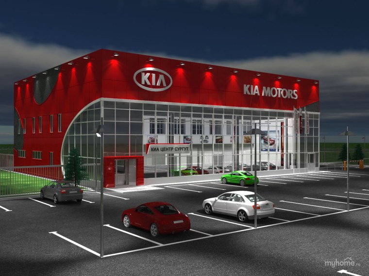 Стилизованный автомобиль для логотипа