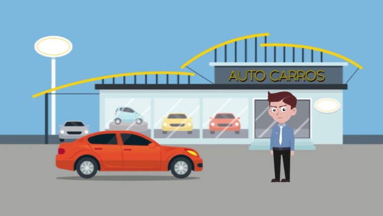 Нарисовать автосалон