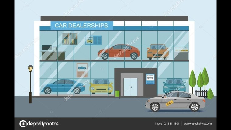 Нарисовать автосалон