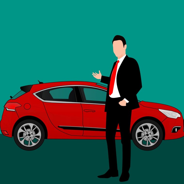 Человек в машине иконка