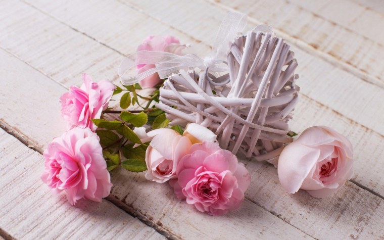 Белый букет в вазе