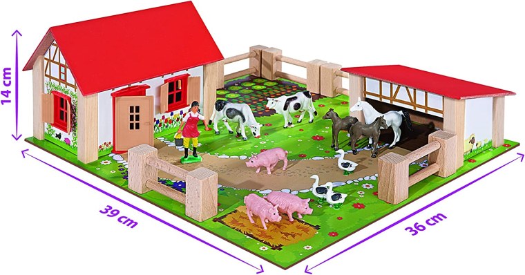 Eichhorn деревянная ферма ферма животные 23 el.