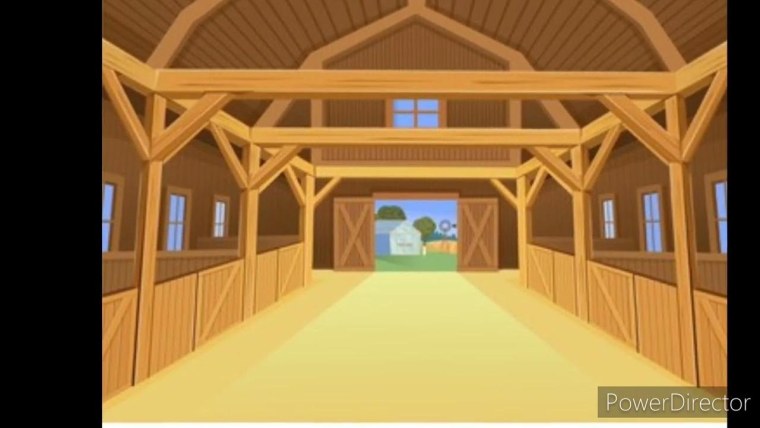 Хлев для детей без животных