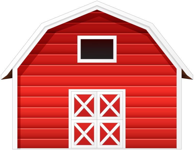 Красный домик