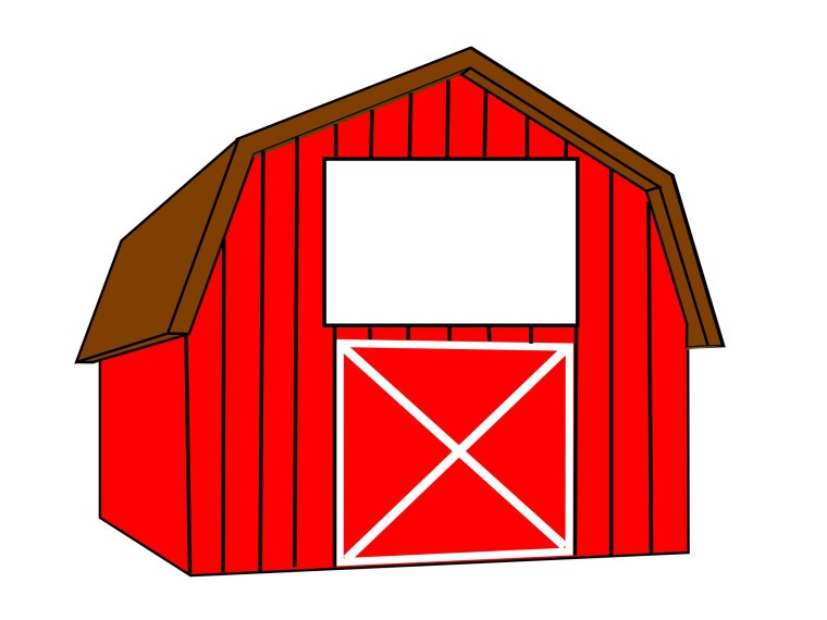 Сарай мультяшный