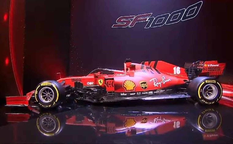 Болид ф1 Феррари 2020
