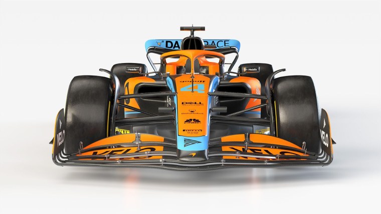Болид MCLAREN f1 2021