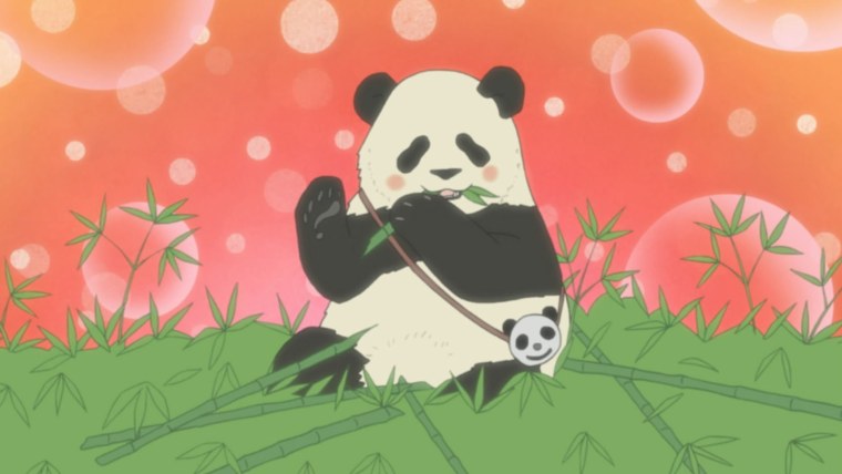 Панда арт милый