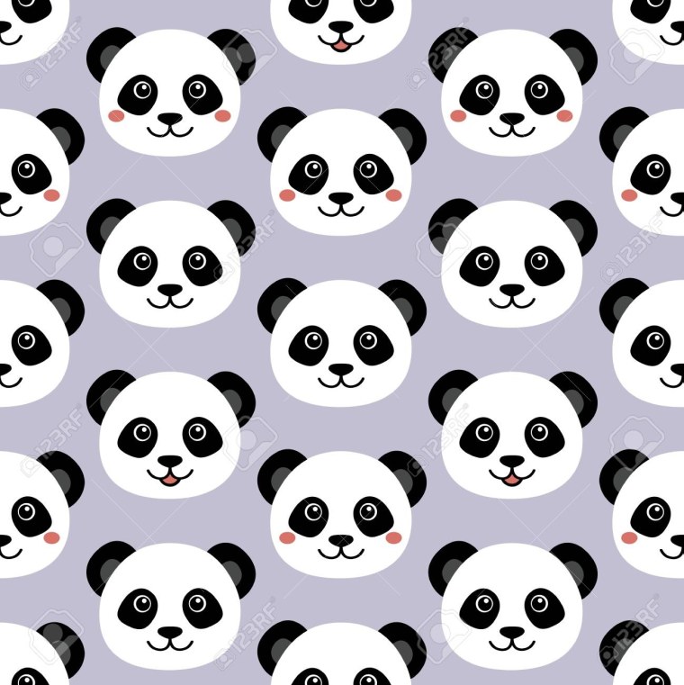 Красивый принт с пандой