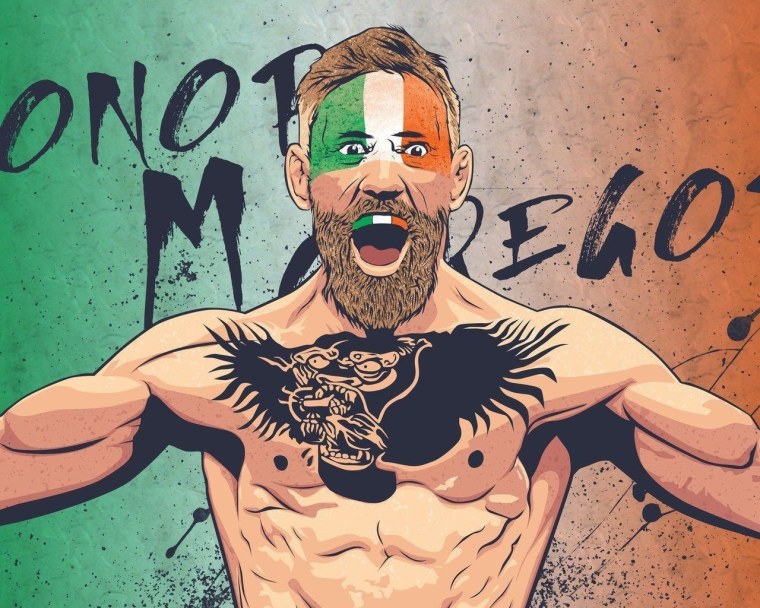 Конор МАКГРЕГОР арт