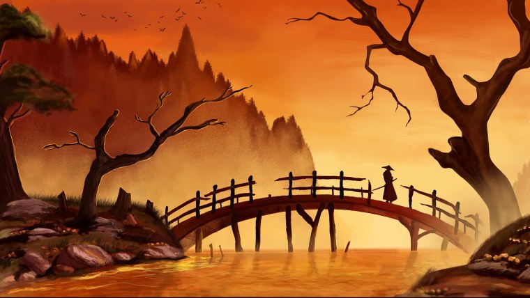 Стилизованный пейзаж