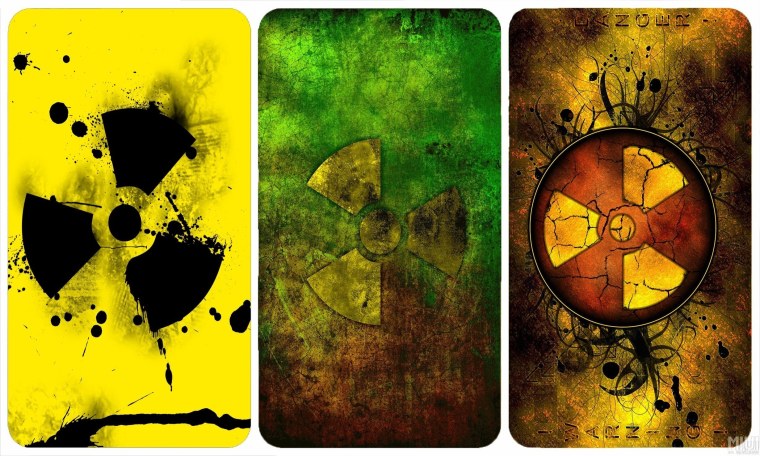 Знак радиации на аву