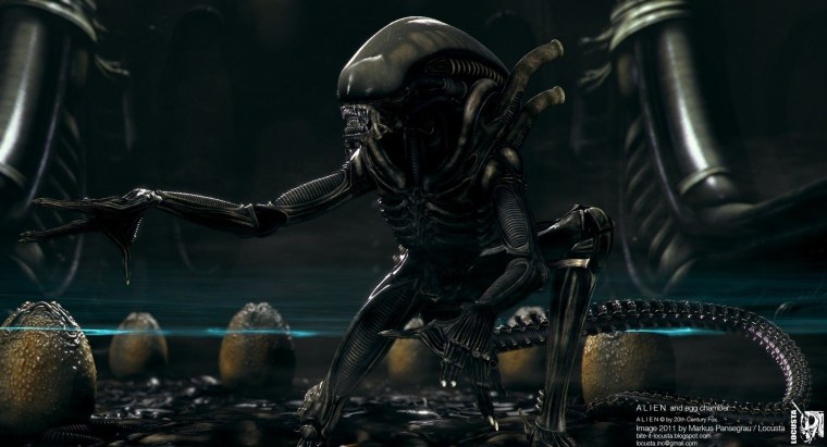 Ксеноморф оплодотворение