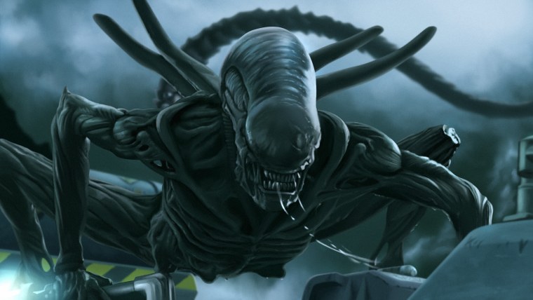 Чужой в медитации