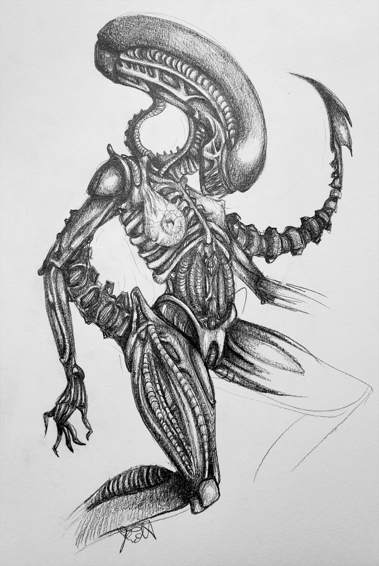 Ксеноморф 3д