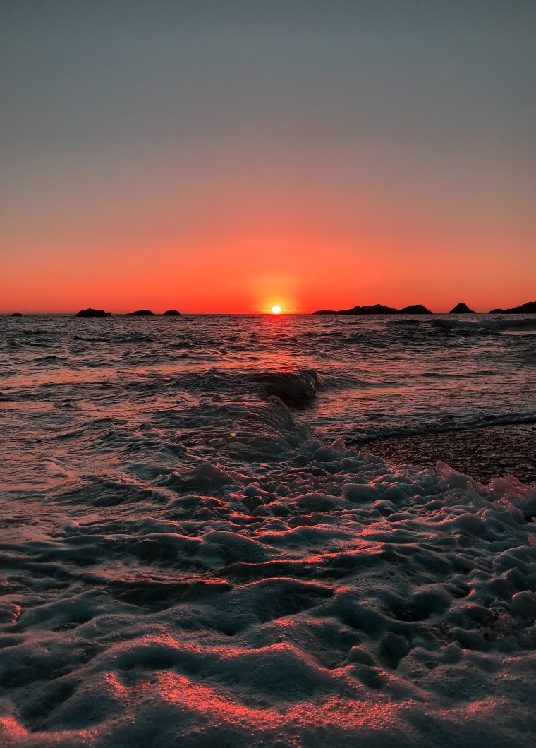 Эстетика море закат