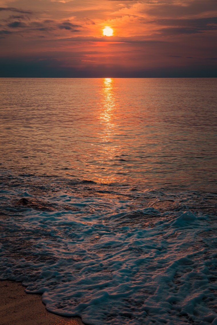 Берег закат