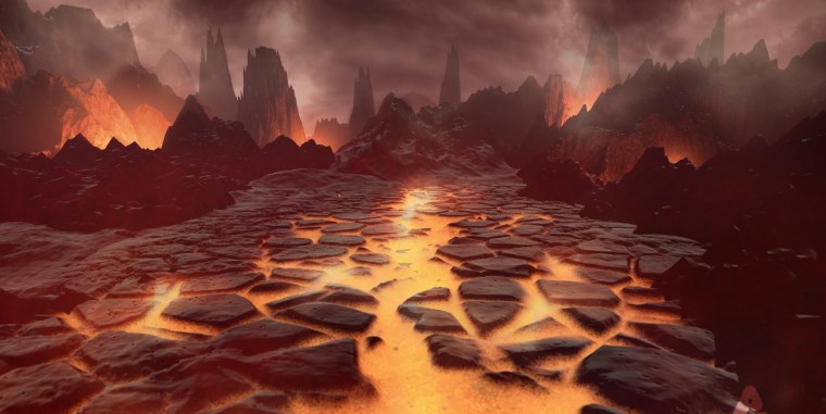 Выжженная лавовая Пустошь