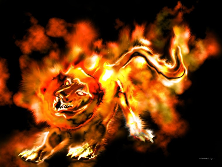 Огонь и вода животные