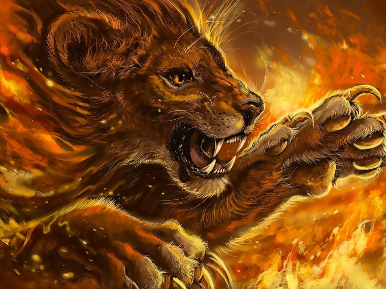 Немейский Лев арт