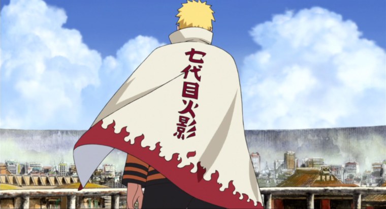 Наруто Хокаге и курама