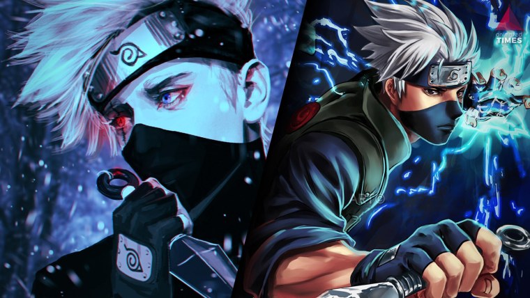 Какаси Хатакэ без маски арт