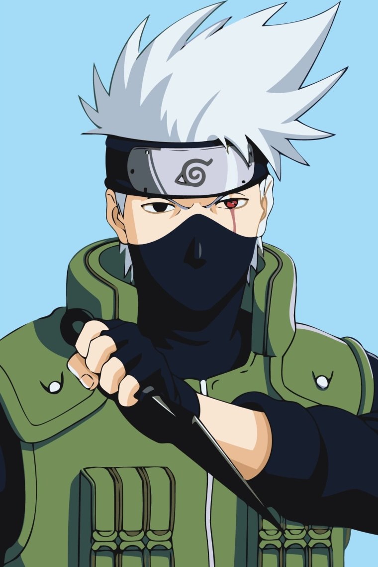 Сенсей Какаси без маски