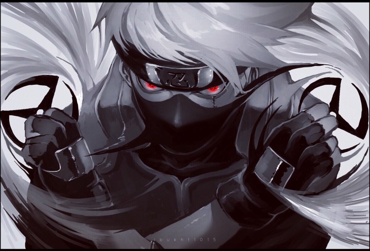 Какаси Хатакэ арт