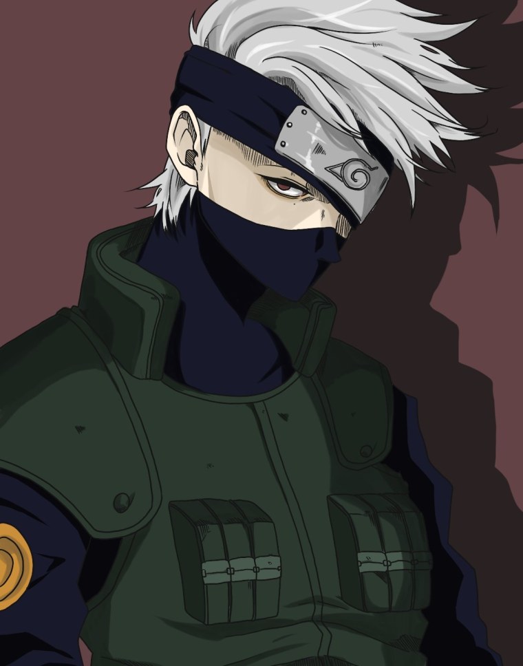 Сенсей Какаси без маски