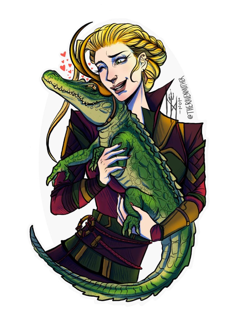 Аллигатор Локи и малыш Локи